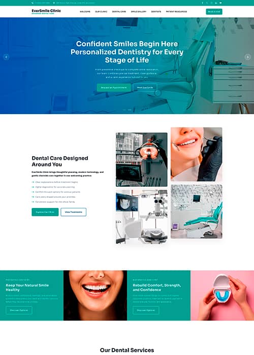 Eversmile Clinic website